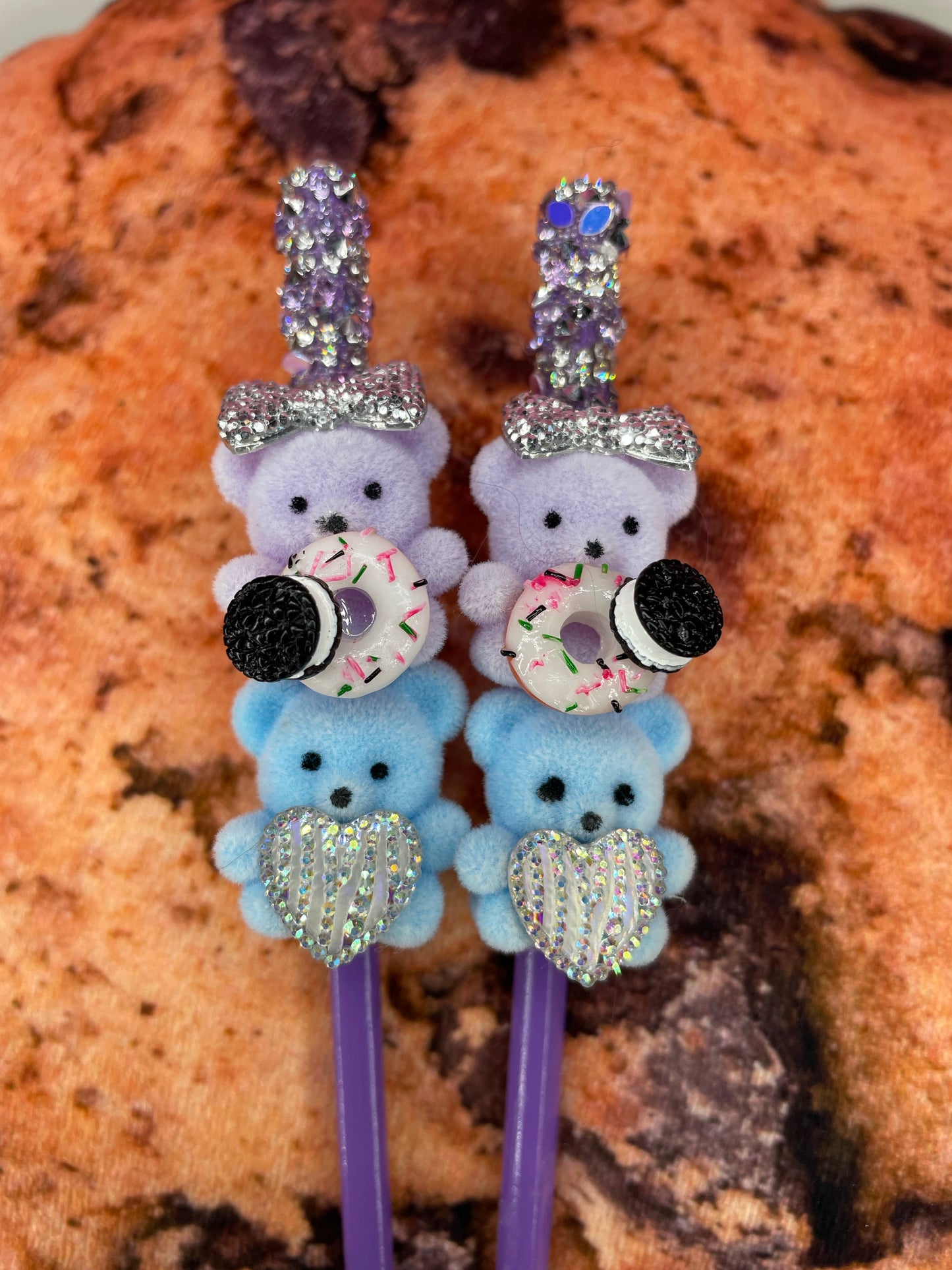 Blue/ Purple Bear Kandy Sticks