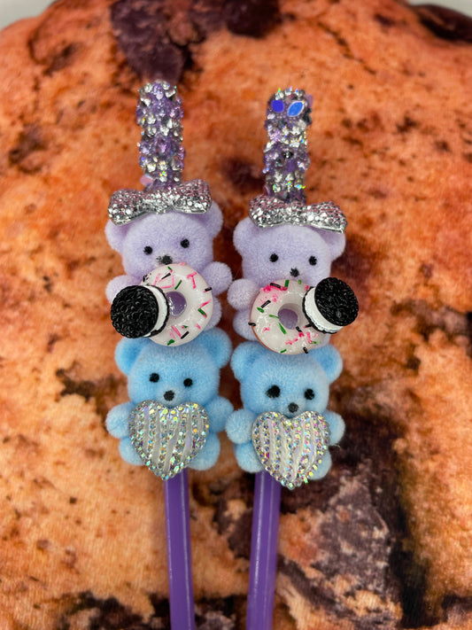 Blue/ Purple Bear Kandy Sticks